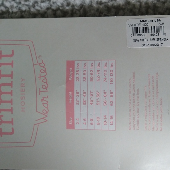 New* 2 pair of tights - Picture 2 of 3